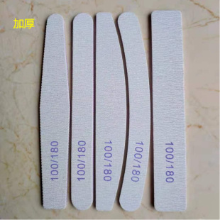 Factory long-term spot 100/180 Diamond gray sand beauty makeup repair tools double-sided polished nail file