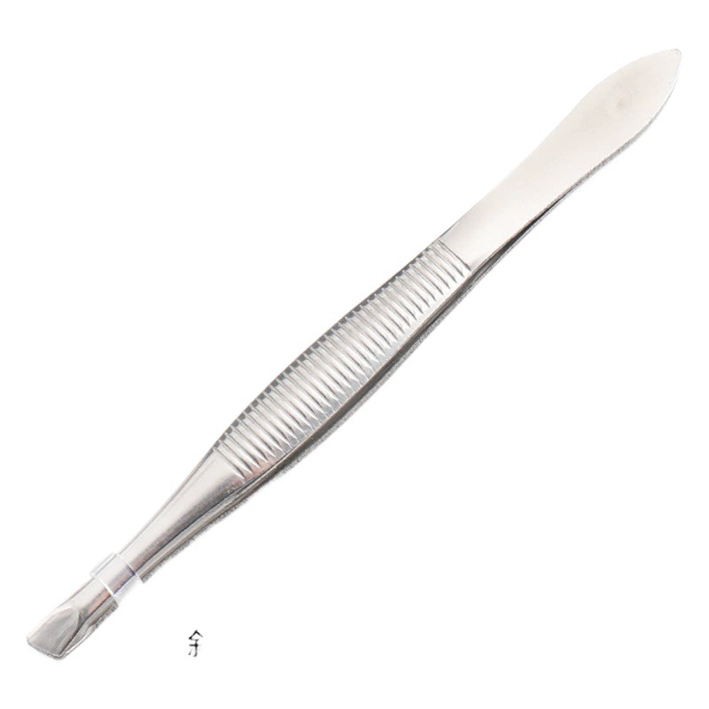 Набор для ухода за бровями: пинцет в полоску, щипцы для завивки ресниц, нескользящий пинцет для бровей из нержавеющей стали, щипцы для удаления волос и бороды, инструмент для коррекции бровей