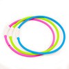 Pet luminescence collar Dog Circle Water Running Lantern Silicon Plastic Land USB charging colorful LED luminous collar