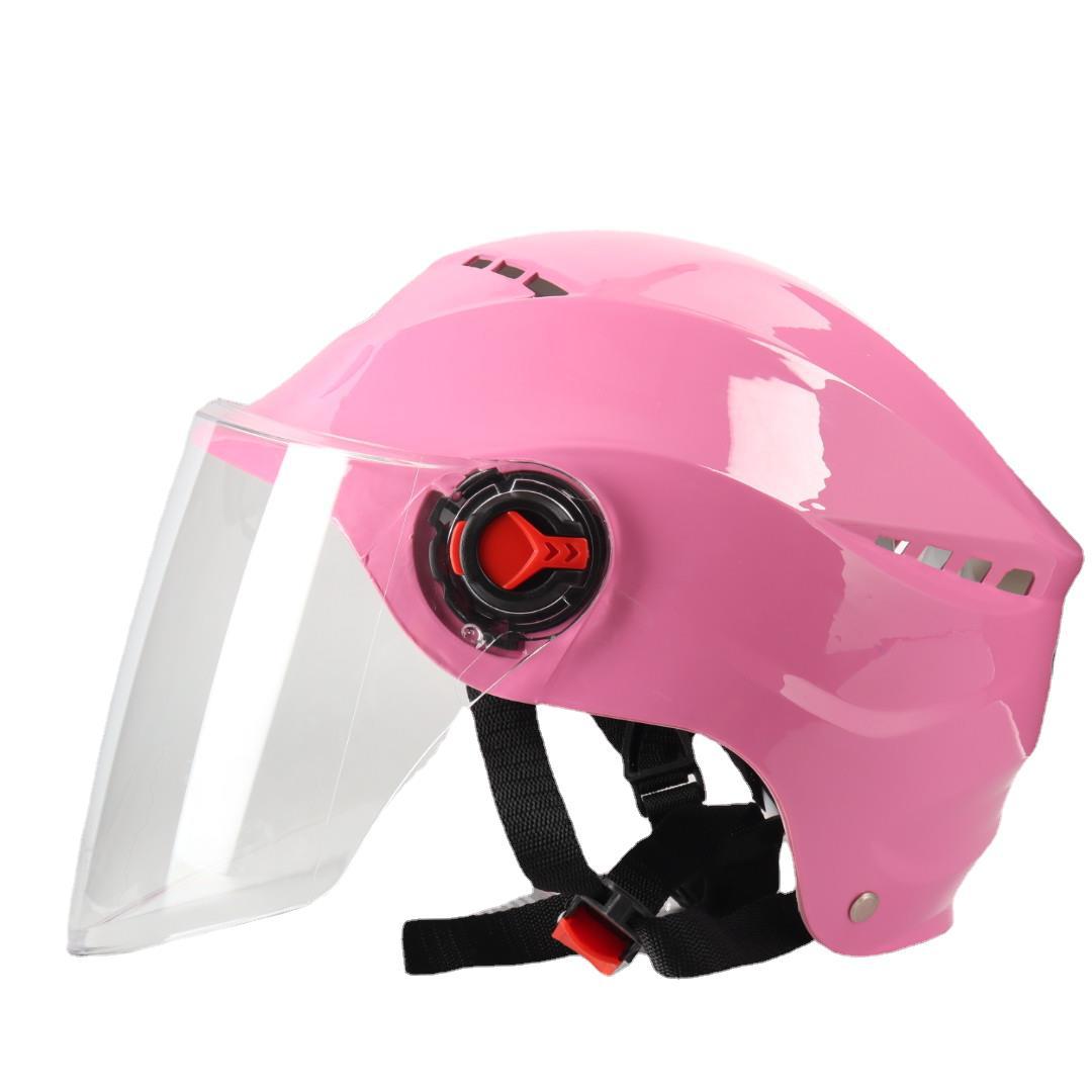 핑크 [투명 긴 렌즈]]