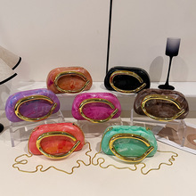 跨境亚克力盒子包时尚链条单肩包小众手拿晚宴包派对迷你斜挎包