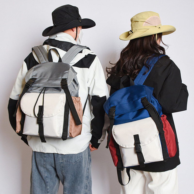 New Outdoor Large Capacity Backpack Waterproof Backpack for Middle School Students and College Students Hiking and Mountaineering Camping Backpack