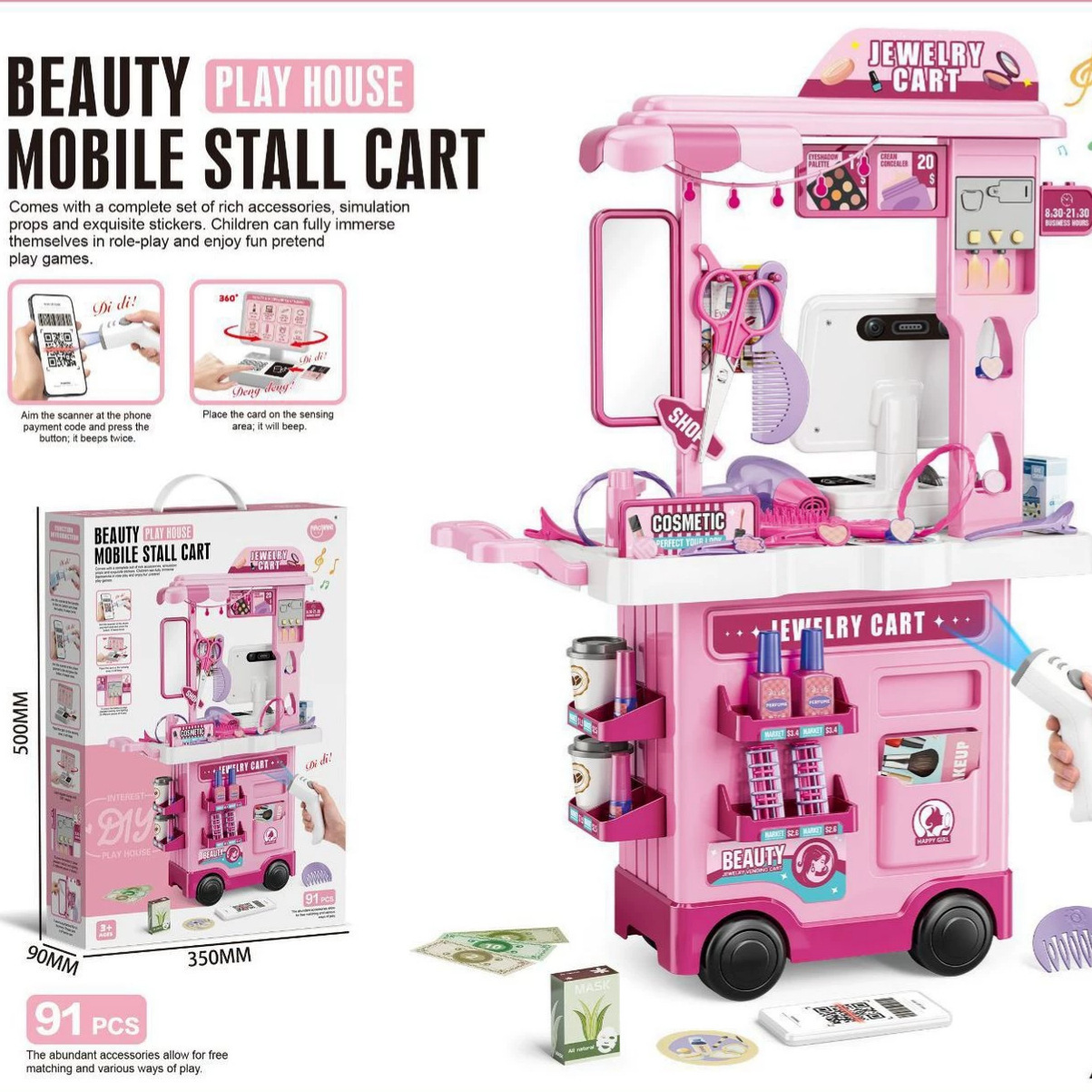 Comercio exterior infantil simulación de cocina comedor postre barbacoa supermercado mesa de compras herramientas médicas mascotas carritos caseros