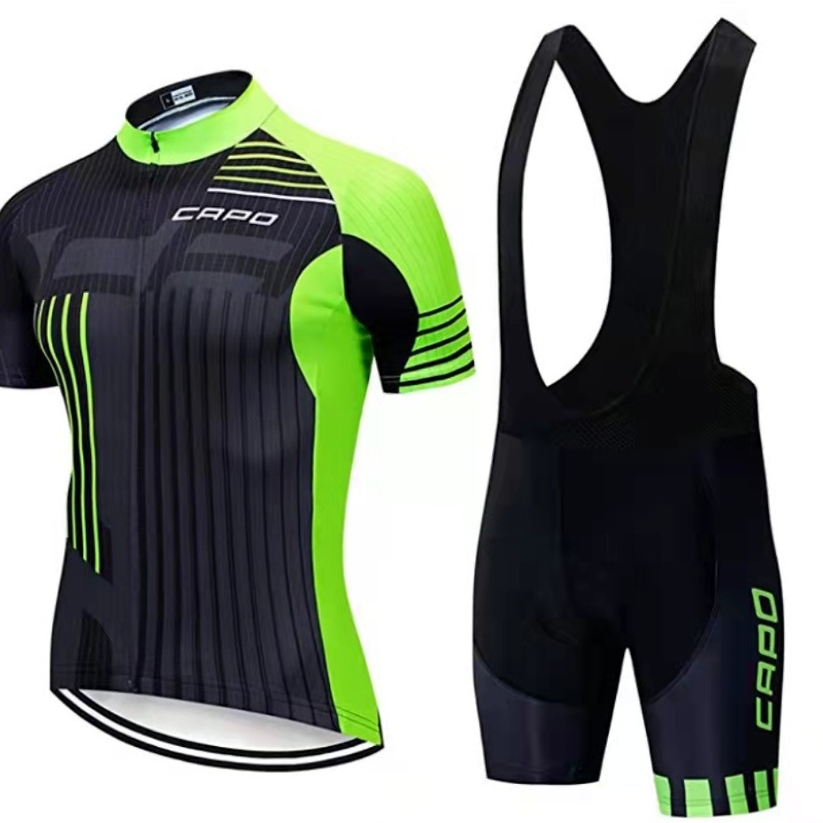 New Tour de France Bike Short-sleeved suit Quick-drying Breathable Outdoor Road Mountain Bike Riding Equipment