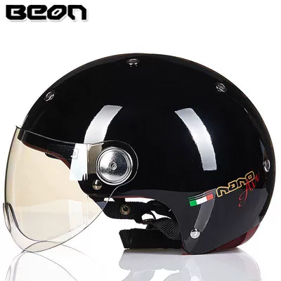 Motosiklet dəbilqələri – Safety Helmet, 3C Certified, National - s-bright-black-gold-b103