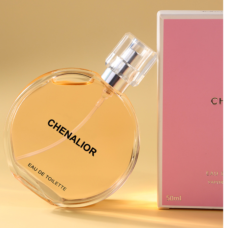 Perfume CHENALIOR Powder Encounter Iris Flower, Aroma Suave y Duradero para Mujer, Fragancia Ligera, Una Pieza