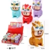 Lion dance changes to face doll