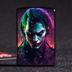 紳士小丑煤油打火機 防風金屬煤油機 支持一件代發廠家批發