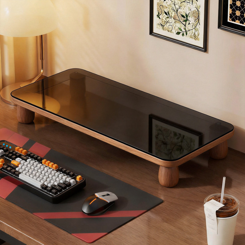 Computer monitor stand, desktop laptop monitor riser, office/dorm room/e-sports room screen base, height-adjustable stand Computer monitor stand, desktop laptop monitor riser, office/dorm room/e-sports room screen base, height-adjustable stand