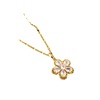 Elite design necklace stainless steel, zirconium, pendant, accessory, European style, light luxury style, does not fade