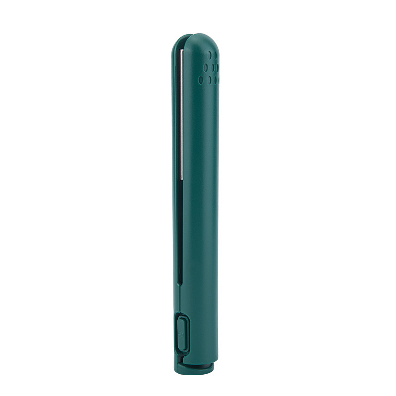 Plancha y Rizador de Cabello USB Transfronterizo, Mini Inalámbrico Portátil de Doble Uso para Dormitorios Estudiantiles