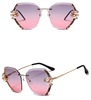 Brand sunglasses, decorations from pearl, glasses, internet celebrity