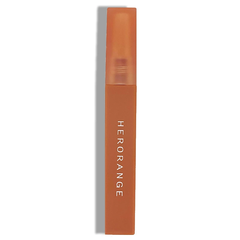 Липстик HERORANGE, блеск для губ, полупрозрачное затемнение, квадратная туба
