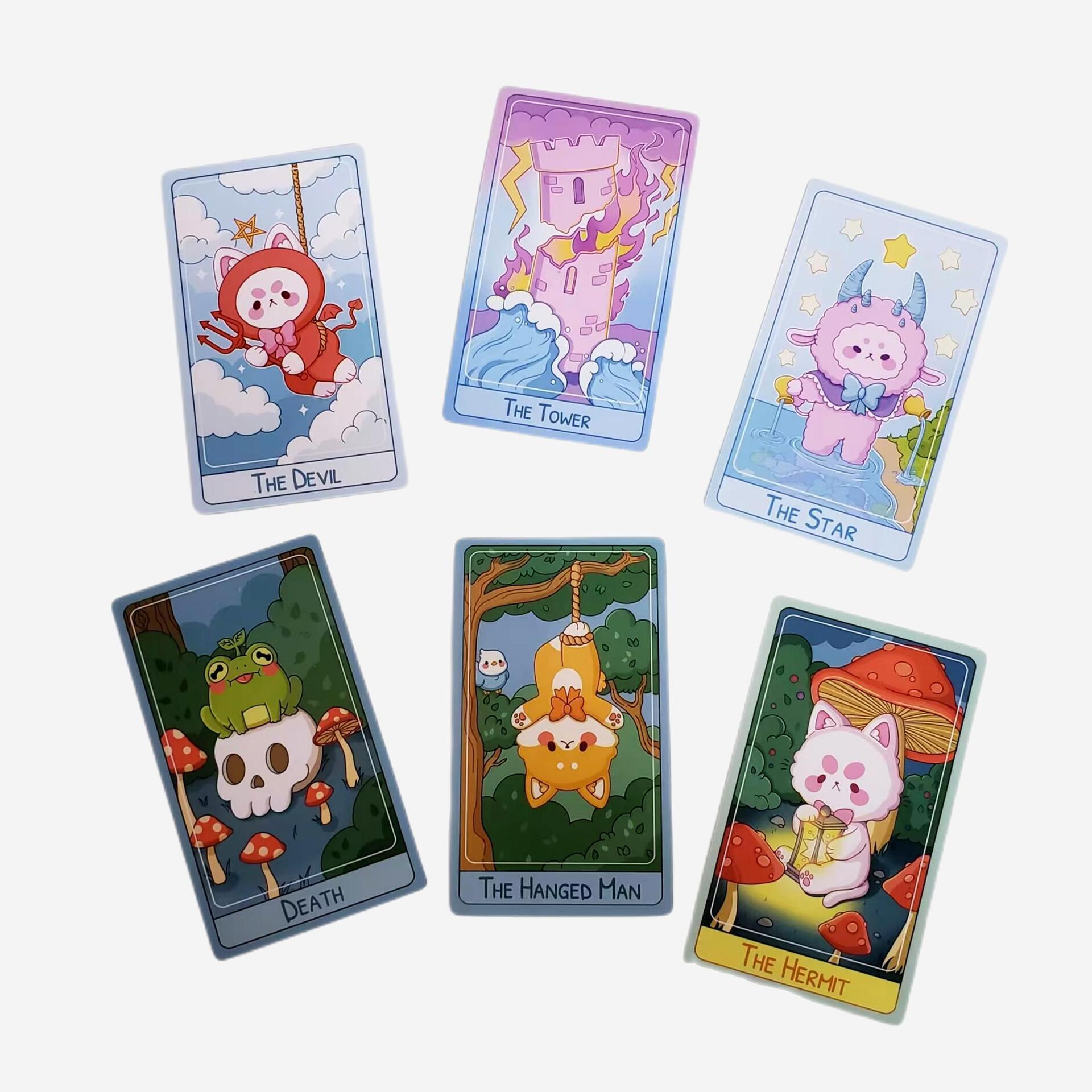 Bumbleberry Hollows Tarot Party Board Game Cards Set_voghion.com