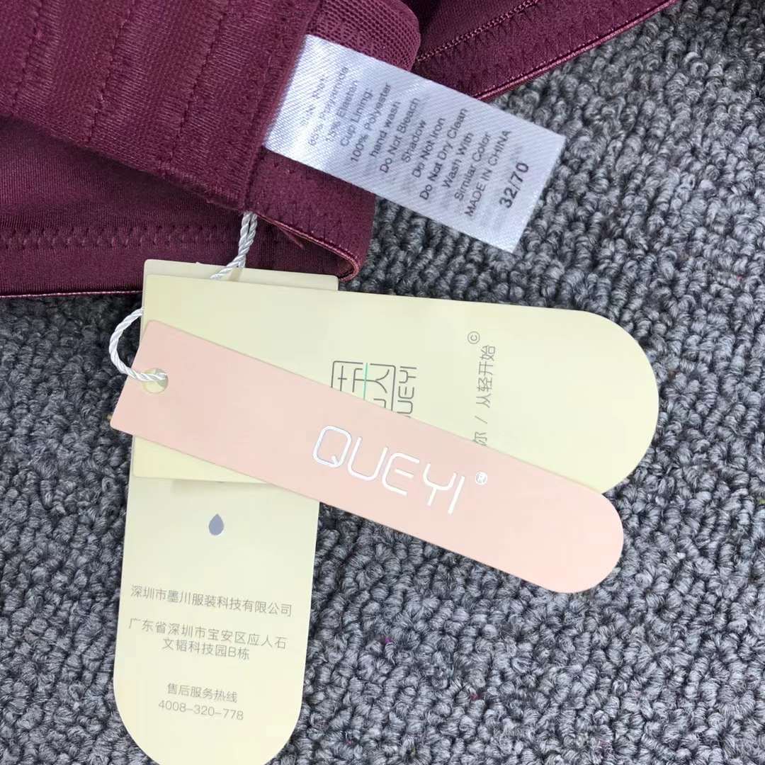 Cruzar la frontera del sudeste de Asia estilo japonés estilo francés cómodo push up francés triángulo taza de ropa interior sin costuras sujetador delgado de las mujeres sin anillo de acero