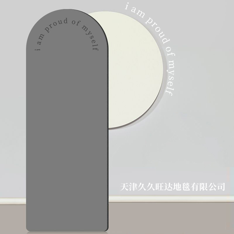 Cojín de yoga personalizado antideslizante absorción de agua resistente a la suciedad y desgaste almohadilla de goma para las niñas acondicionamiento físico almohadilla de secado rápido