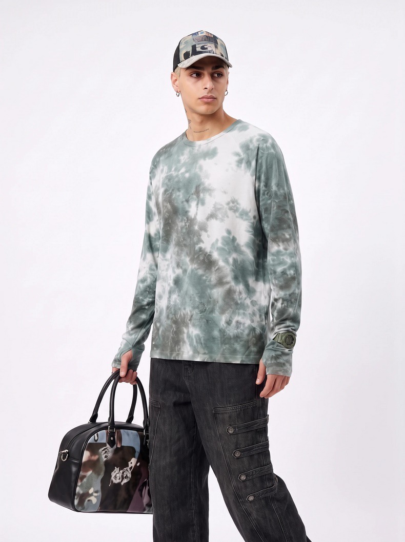 Inflation Tie-Dye Lyocell T-Shirt
