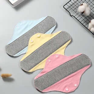 Adult Washable Cotton Pad Waterproof Leak Proof Sanitary Napkin Pad Graphene Bacteriostatic Pants Pad for the Elderly