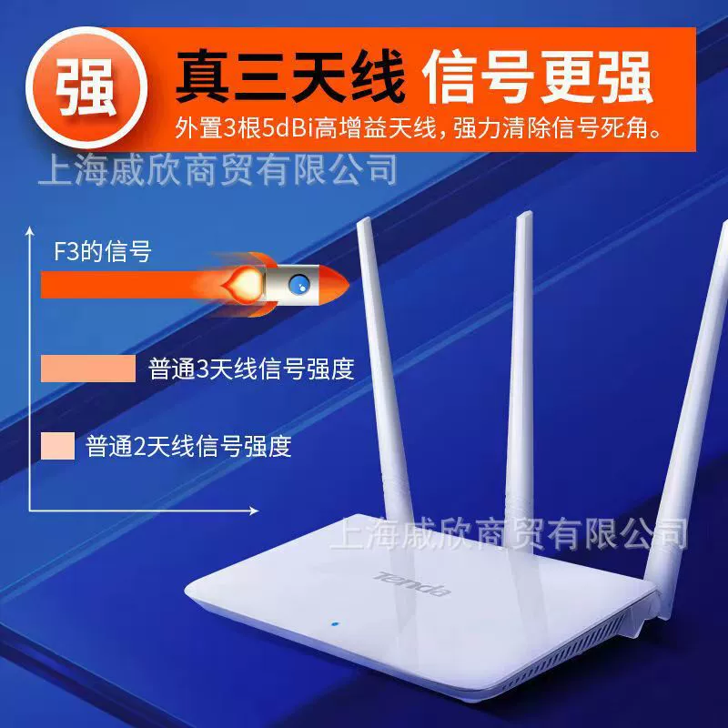 TENDA F3 AC9, бытовой беспроводной Wi‑Fi роутер для аренды жилья и общежитий, гигабитный, английская версия