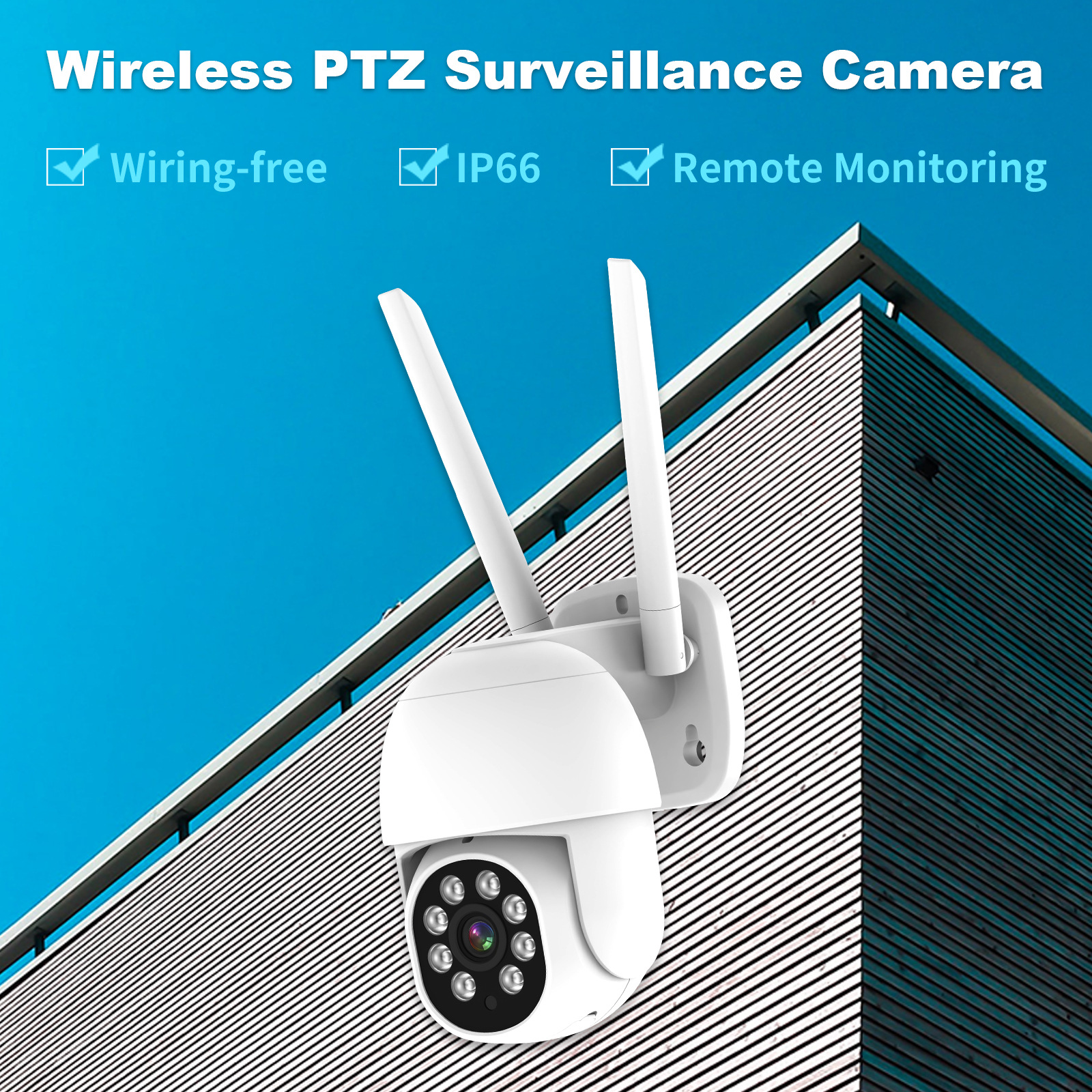 Cámara de Vigilancia PTZ para Exteriores con Visión Nocturna, Cámara Domo ICSEE Inalámbrica Inteligente de Alta Definición a Prueba de Agua, Gran Venta en Fábrica