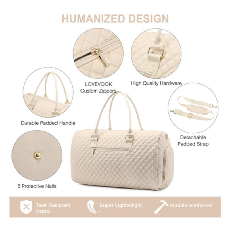 Spot Amazon nueva bolsa de viaje gran bolsa de fin de semana de noche con zapatos compartimiento bolsa de fitness portátil