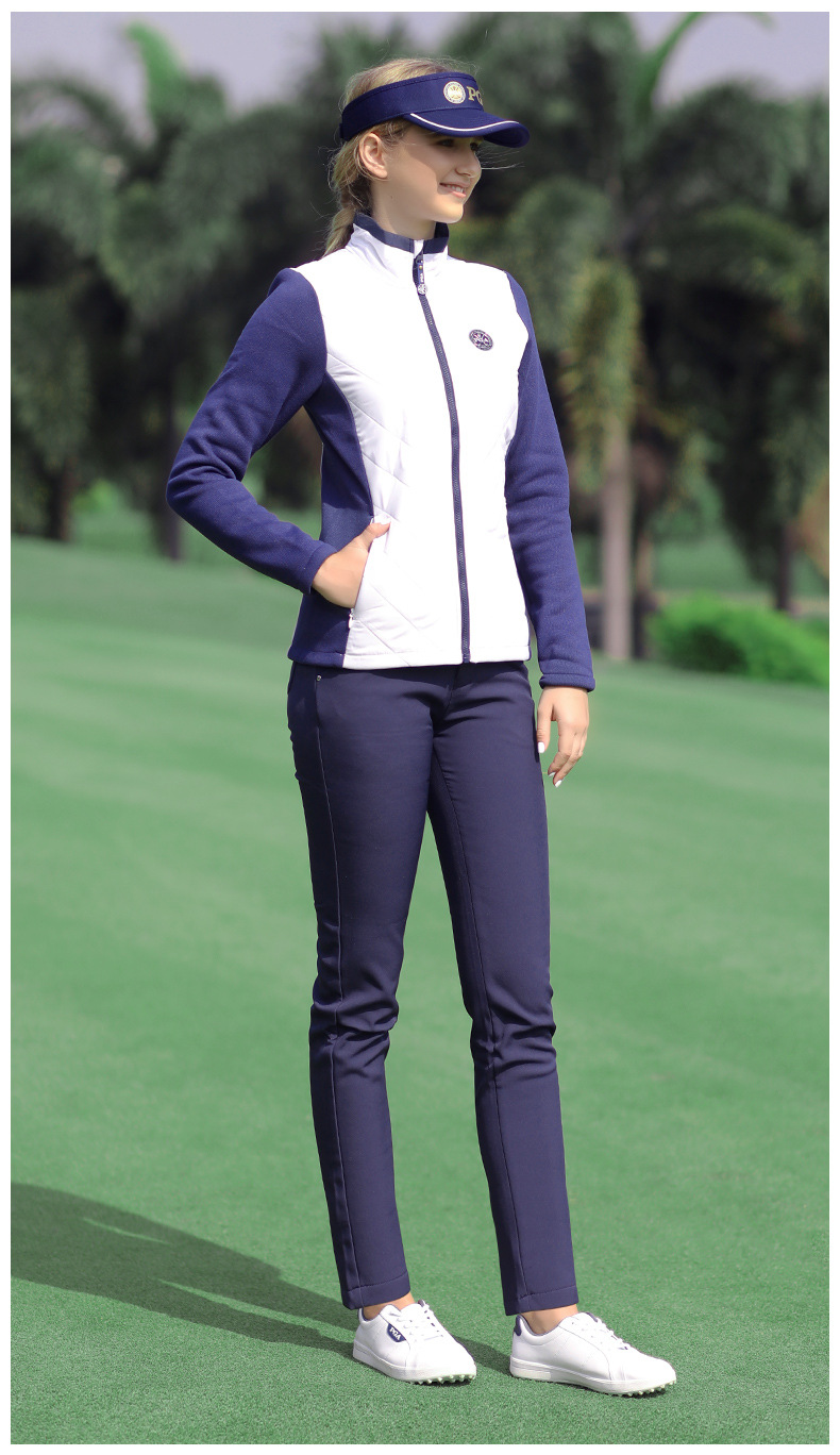Quần golf nữ thu đông lót nhung co giãn cao — Kuz045 lót nhung-màu xanh, Kuz045 lót nhung-Đỏ, Kuz045 lót nhung-Đen, Kuz045 lót nhung-màu be chi tiết 10
