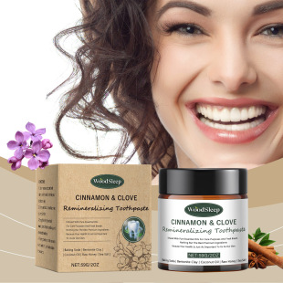 WOODSLEEP Fresh Bentonite Toothpaste Cleaning Teeth Protection Enamel Mild Ingredients for Dental Care