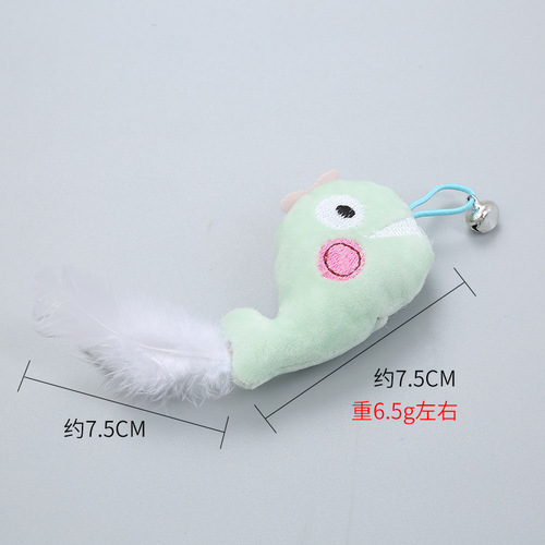 Cat Toy Feather Replacement Head Cat Funny Stick Replacement Combination Set Cat Self-Happiness Toy Pet Products Factory