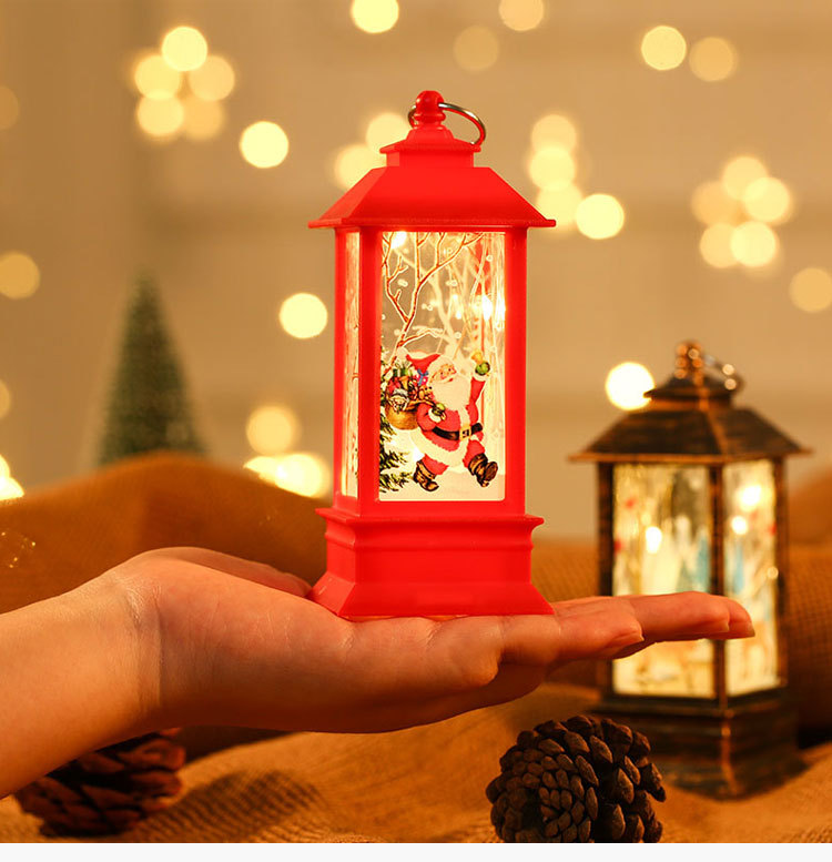 Christmas Decorations Luminous Portable Small Oil Lamp Wholesale Nihaojewelry display picture 6