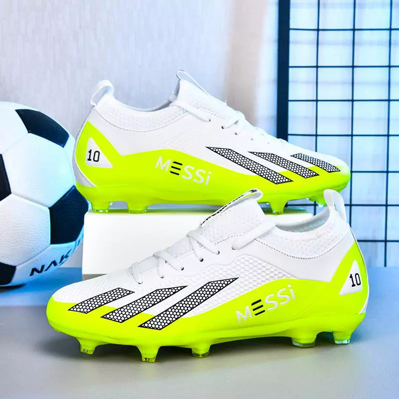 Трансграничный экспорт, весенне-летние новые футбольные бутсы, мужские AG, студенческие молодежные тренировочные кроссовки с длинными шипами, спортивная обувь для соревнований
