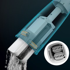 WI25 simple aesthetic cannonball bucket Shu cotton mop comes with cleaning liquid, no need to hand wash dry and wet dual-use absorbent mop