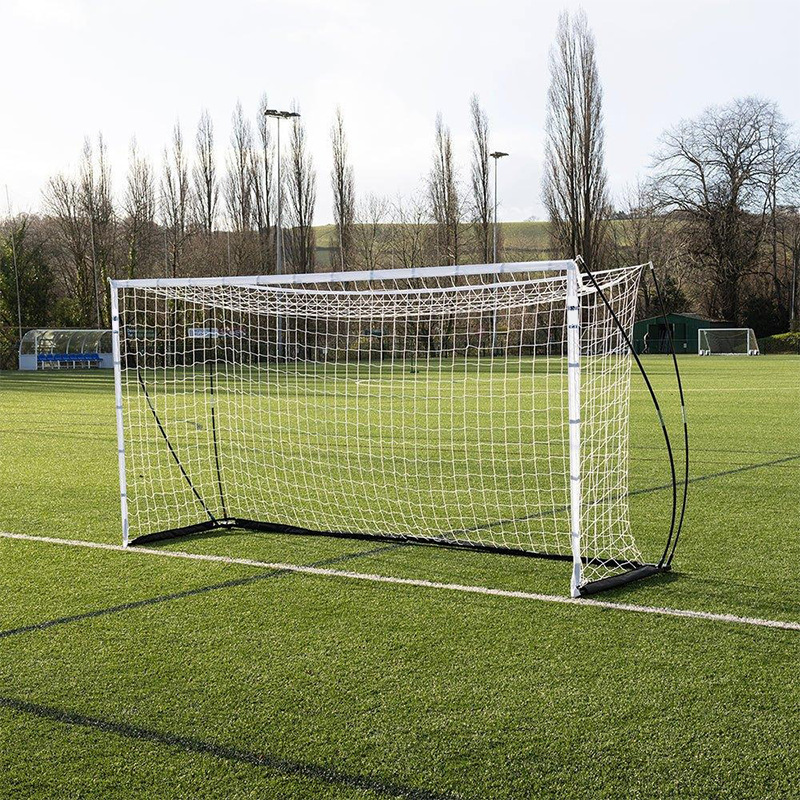 Double fiberglass soccer goal, portable soccer goal, foldable soccer goal frame, training, outdoor, indoor, square tube, cross-border