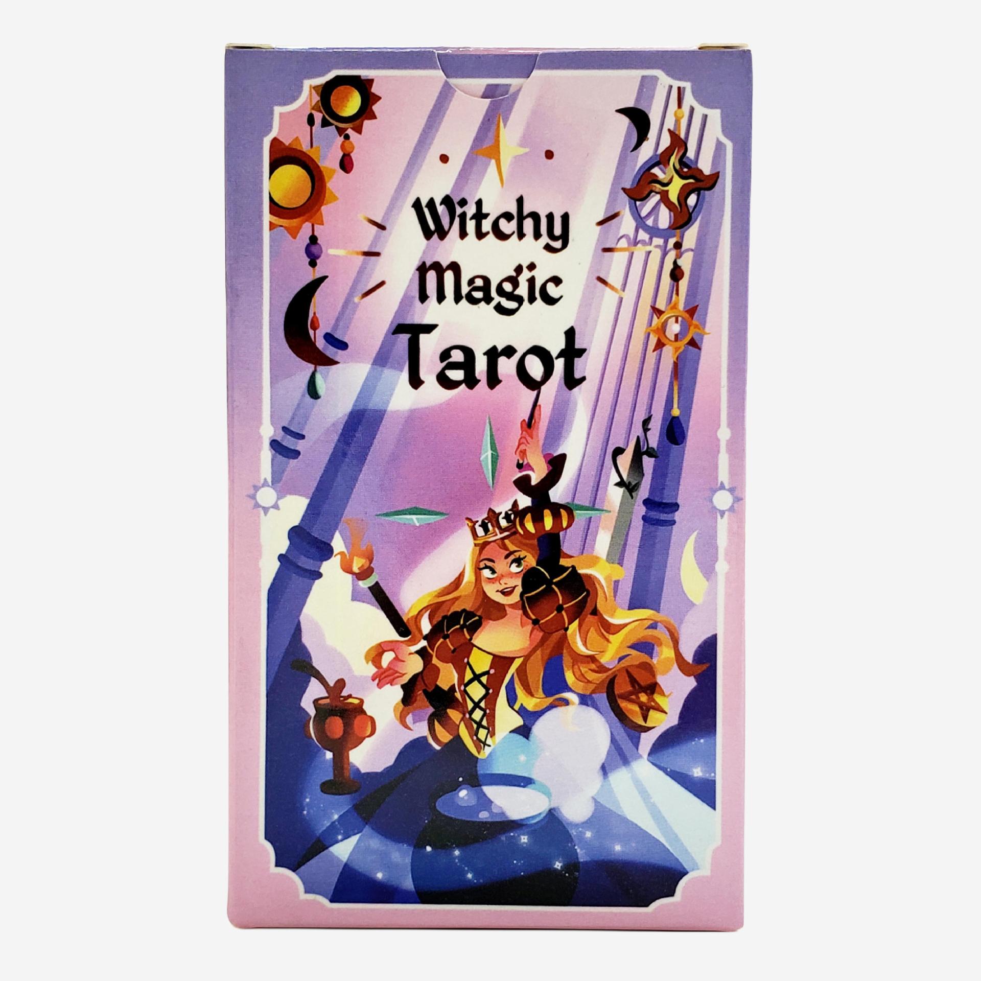 Witchy Magic Tarot Board Game Cards For Party Games Collection_voghion.com