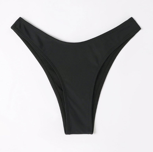 European and American sexy women's swimsuit thong low-waist seamless breathable solid color briefs for women