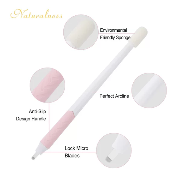 【Tattooing and Embroidery Handmade Pen】Cross-Border Hot-Selling Ydpum Embroidery Pen with Velvet Grip, Non-Slip Ergonomic Design, Rainbow Embroidery Pen