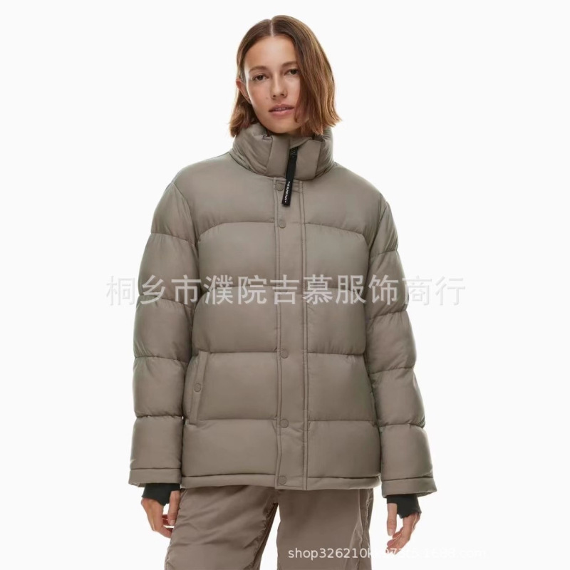 アメリカのレトロで太っているmmの大きいサイズは色にぶつかって帽子のダウンジャケットの女性の冬のゆったりしていて痩せているダウンジャケットの潮insをつなぎ合わせます。|undefined