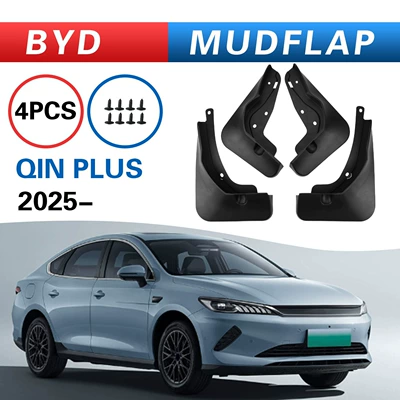 Suitable for Byd Qin Plus 2025 Car Mudguards, Foreign Trade, Cross-Border