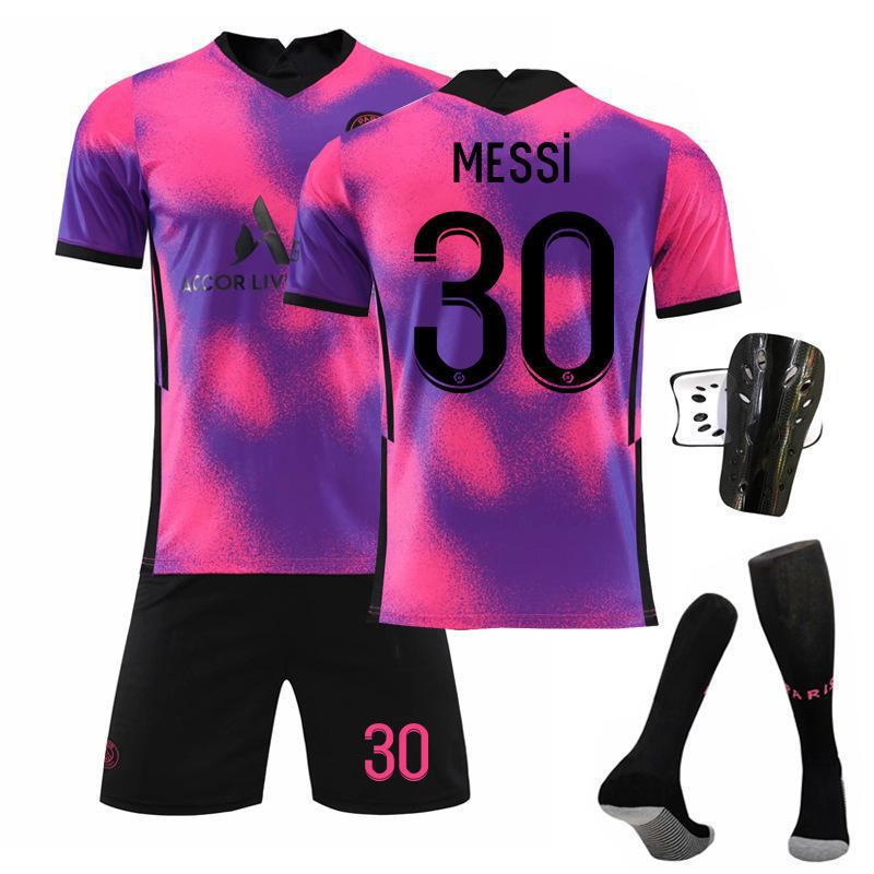 2021 Paris Saint-Germain Jersey Messi Children's Jersey 2021 Paris Three-Guest Jersey Children's Adult 2021 Paris Saint-Germain Jersey Messi Children's Jersey 2021 Paris Three-Guest Jersey Children's Adult