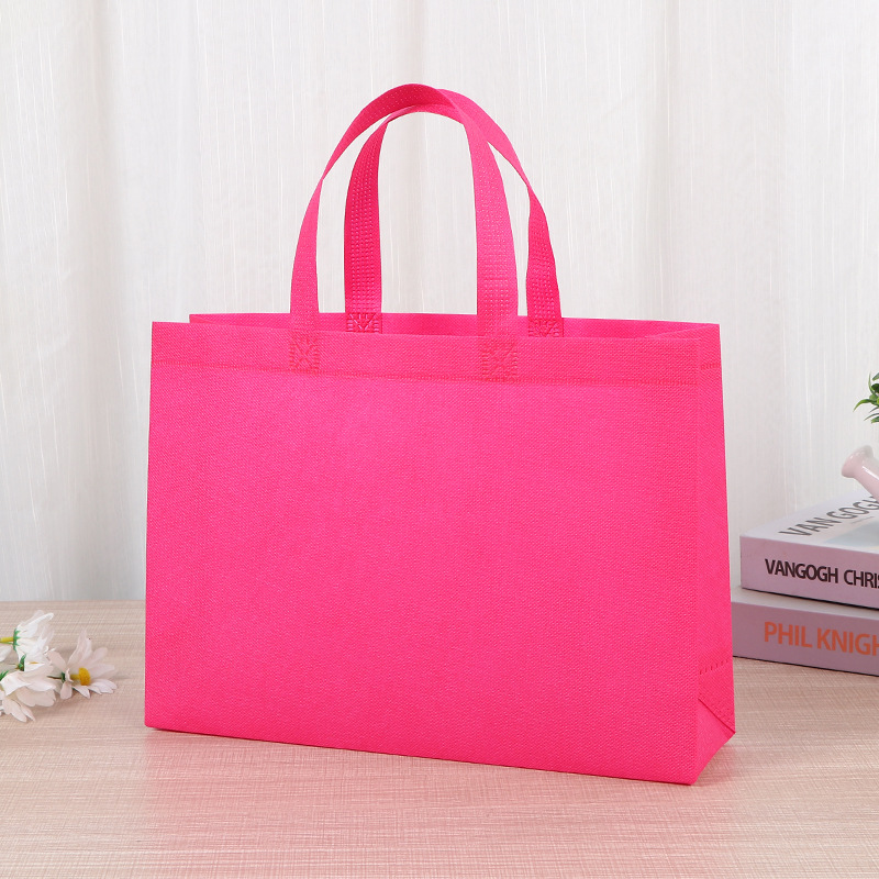 Embalaje de ropa bolsas de tela no tejida bolsas de compras portátiles no tejidas supermercado tienda de regalos coloridas bolsas de regalo no tejidas image 10