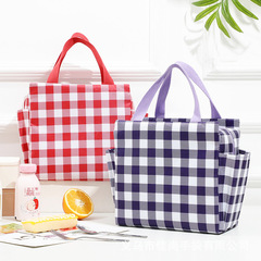 New Oxford Cloth Handbag with Side Pockets, Lunch Bag for Work, Insulated Food Bag, Ice Bag, Amazon Taiwan