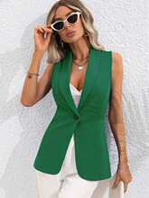 Q 87911 Women's Shawl Collar Vest ����I���� �羳����