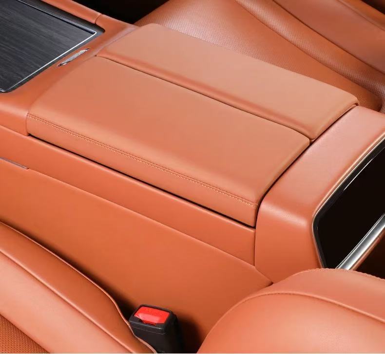 Specially Designed for Aito M7/M8/M9 Armrest Box Heightening Pad Cover, Protective Cover Pad, Original Car Color Decoration Modification Accessories