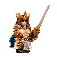 亚瑟王皇后 圆桌骑士中世纪积木第三方人仔玩具外贸货品兼容乐高