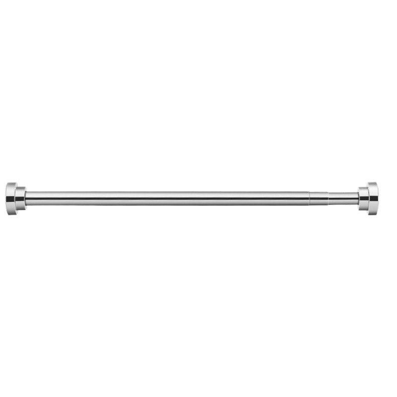 Kiwang non-perforated stainless steel telescopic rod shower curtain rod bathroom strut curtain rod Amazon cross-border factory direct supply