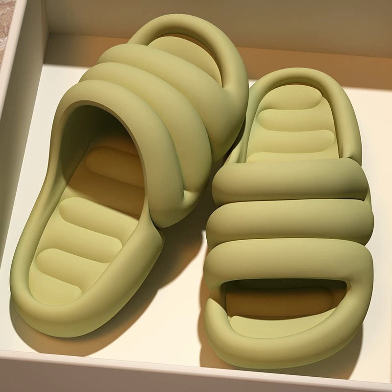 초록 [배설물을 밟은 에바 느낌 소재는 가볍고 부드럽고 편안합니다]]