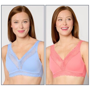 P 75601 Front Opening Thin Cup Plus Size Bra ǰ�_�۱�������