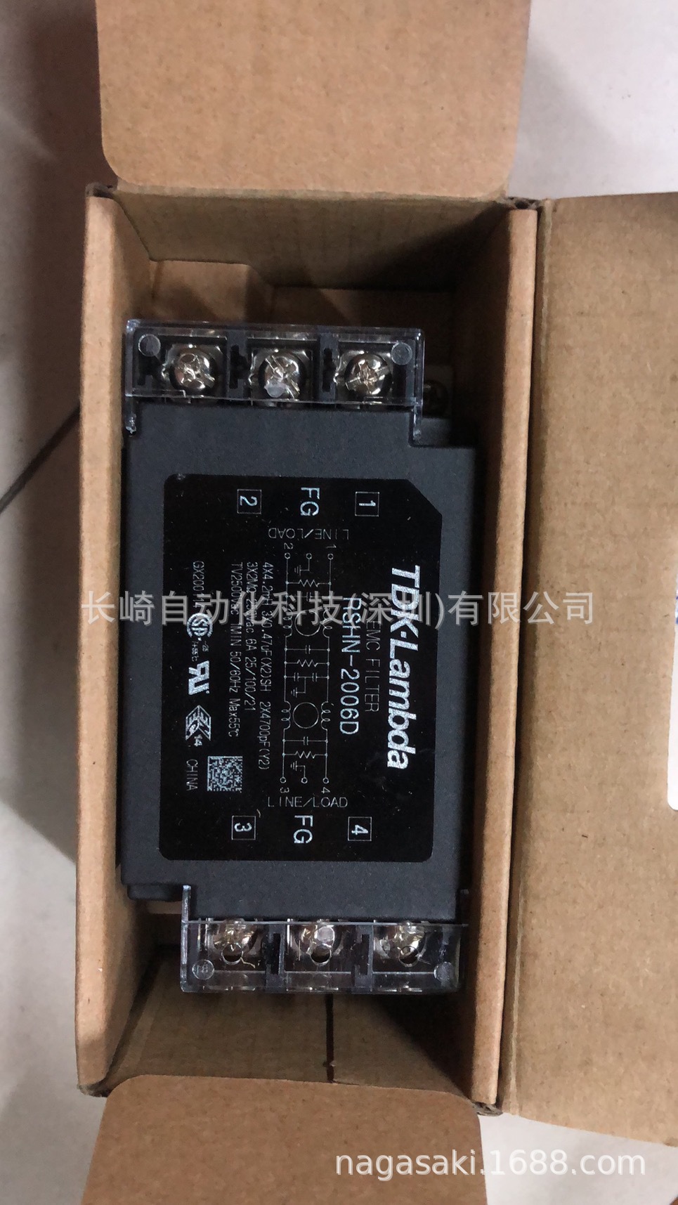 TDK Lambda单相电源滤波器RSHN-2006D议价