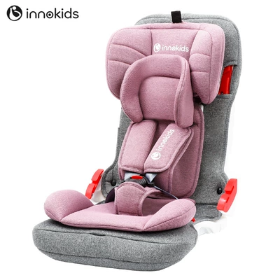 Car child safety seat 9 Months to 12 Years - lilac-purple-safety-belt-style