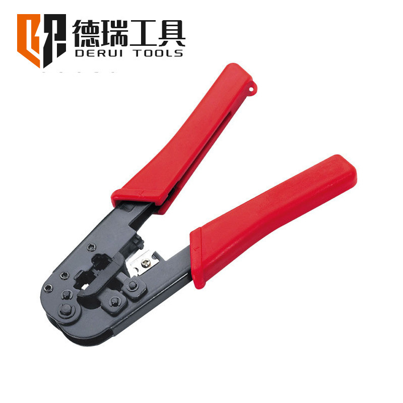 Derey Tools HT-568 Telecom Connector Crimping Pliers Multifunctional Network Crimping Pliers