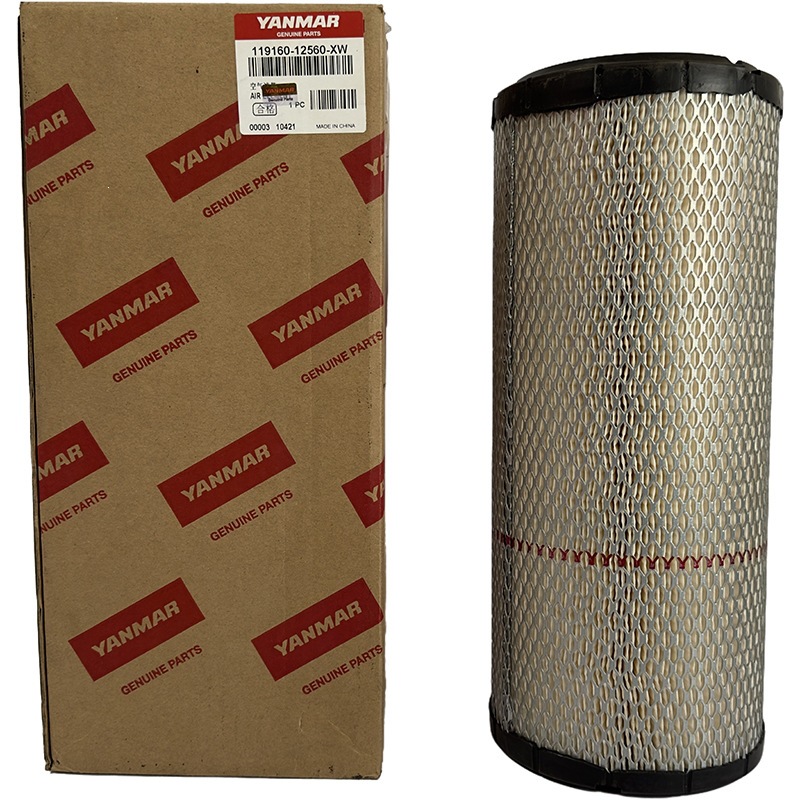 Yanmar Air Filter Element (Outer Filter) 119160-12560-Xw Industrial Dust Collection and Purification Dust Filter Element